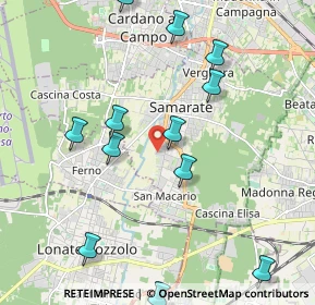 Mappa Via Gandhi, 21017 Samarate VA, Italia (2.30583)