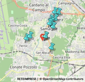 Mappa Via Gandhi, 21017 Samarate VA, Italia (1.42846)