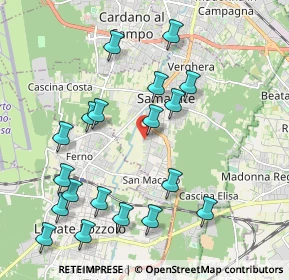 Mappa Via Gandhi, 21017 Samarate VA, Italia (2.21316)
