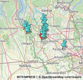 Mappa Via Gandhi, 21017 Samarate VA, Italia (8.89364)