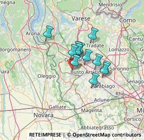 Mappa Via Gandhi, 21017 Samarate VA, Italia (8.70417)