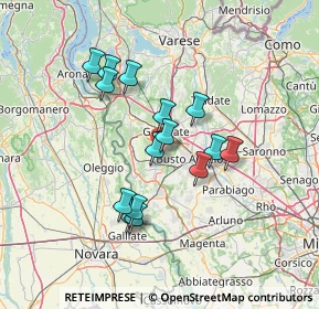 Mappa Via Gandhi, 21017 Samarate VA, Italia (11.8)