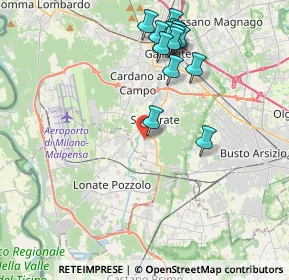 Mappa Via Gandhi, 21017 Samarate VA, Italia (4.16357)