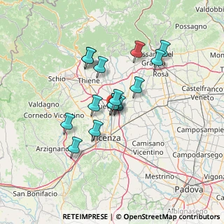 Mappa Via Scienza, 36030 Dueville VI, Italia (10.796)
