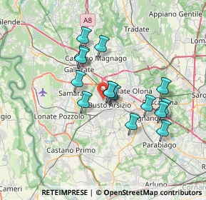 Mappa Viale Trentino, 21052 Busto Arsizio VA, Italia (5.89533)