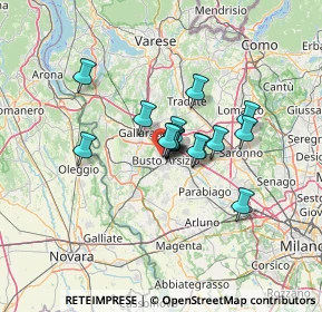 Mappa Viale Trentino, 21052 Busto Arsizio VA, Italia (8.2975)
