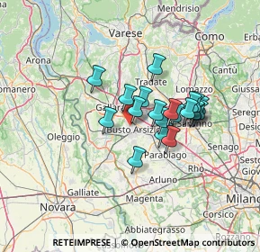 Mappa Viale Trentino, 21052 Busto Arsizio VA, Italia (10.0155)