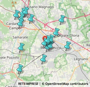 Mappa Viale Trentino, 21052 Busto Arsizio VA, Italia (3.72647)