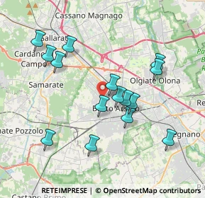 Mappa Viale Trentino, 21052 Busto Arsizio VA, Italia (3.62867)