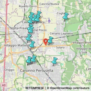 Mappa Via Provinciale per Saronno, 20033 Solaro MI, Italia (2.11)