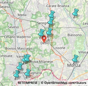 Mappa , 20033 Desio MB, Italia (4.94364)