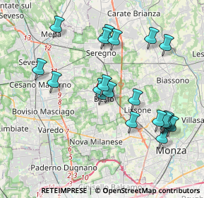 Mappa , 20033 Desio MB, Italia (3.8205)