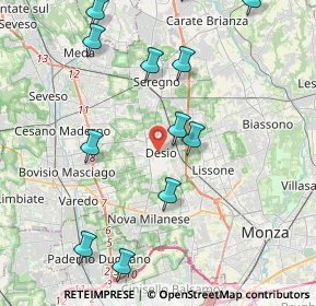Mappa , 20033 Desio MB, Italia (5.37)