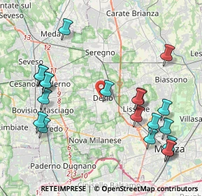 Mappa , 20033 Desio MB, Italia (4.802)