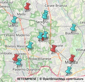 Mappa , 20033 Desio MB, Italia (4.60154)