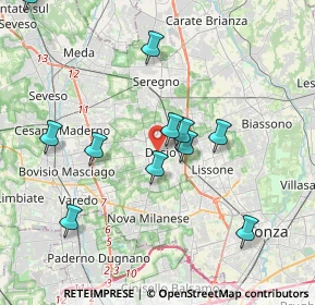 Mappa , 20033 Desio MB, Italia (4.23417)