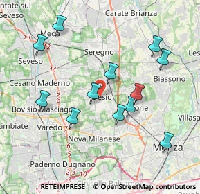 Mappa , 20033 Desio MB, Italia (3.8775)