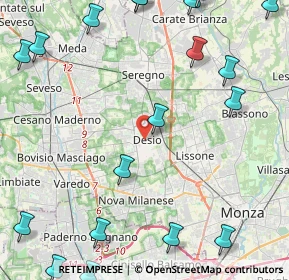 Mappa , 20033 Desio MB, Italia (6.567)