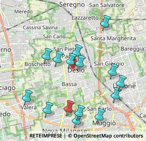 Mappa , 20033 Desio MB, Italia (2.072)