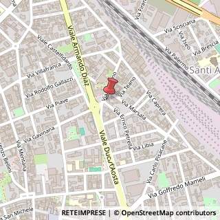 Mappa Via Errico Petrella, 20, 21052 Busto Arsizio, Varese (Lombardia)