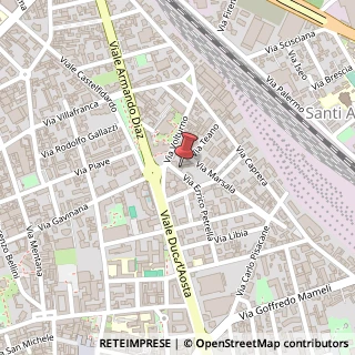 Mappa Via Errico Petrella, 18, 21052 Samarate, Varese (Lombardia)