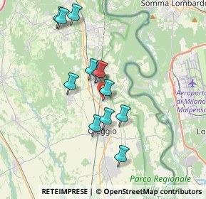 Mappa Via Palanchina, 28047 Oleggio NO, Italia (3.22833)