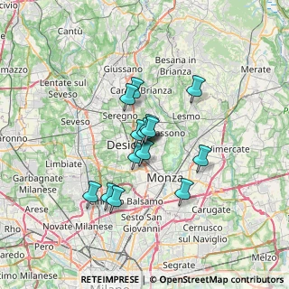 Mappa Via San Giovanni Bosco, 20851 Lissone MB, Italia (4.94)