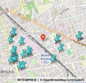 Mappa Via Rovereto, 21052 Busto Arsizio VA, Italia (0.66)