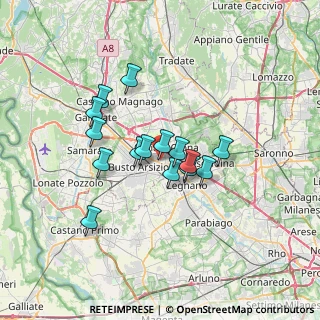 Mappa Via Gramsci, 21057 Olgiate Olona VA, Italia (5.268)