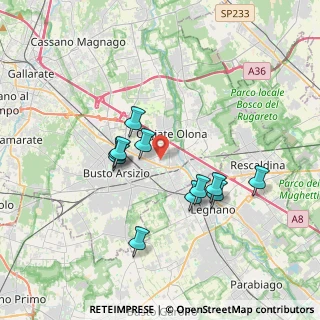 Mappa Via Gramsci, 21057 Olgiate Olona VA, Italia (3.20182)
