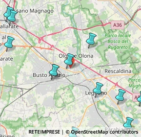 Mappa Via Gramsci, 21057 Olgiate Olona VA, Italia (6.01231)