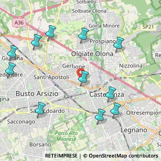 Mappa Via Gramsci, 21057 Olgiate Olona VA, Italia (2.56091)