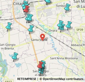 Mappa Via S. Rocco, 35013 Cittadella PD, Italia (2.7425)