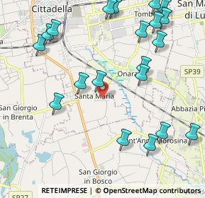 Mappa Via S. Rocco, 35013 Cittadella PD, Italia (2.572)