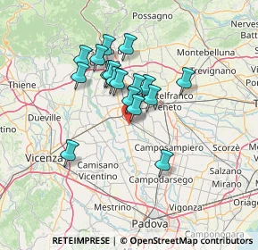 Mappa Via S. Rocco, 35013 Cittadella PD, Italia (10.77941)