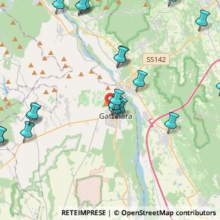 Mappa Via Castellazzo, 13045 Gattinara VC, Italia (5.675)
