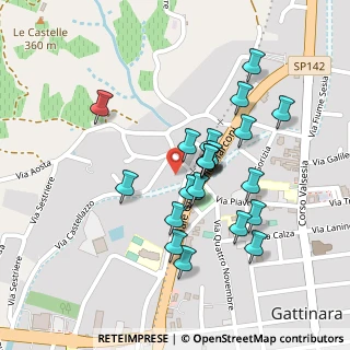 Mappa Via Castellazzo, 13045 Gattinara VC, Italia (0.19522)