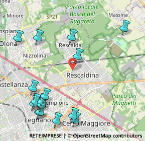 Mappa Via Conciliazione, 20027 Rescaldina MI, Italia (2.66688)