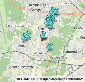 Mappa Via 21017, 21017 Samarate VA, Italia (1.37615)