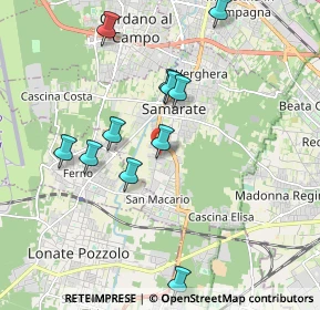 Mappa Via 21017, 21017 Samarate VA, Italia (1.84818)