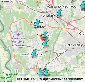 Mappa Via 21017, 21017 Samarate VA, Italia (6.05462)