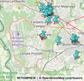 Mappa Via 21017, 21017 Samarate VA, Italia (4.52833)