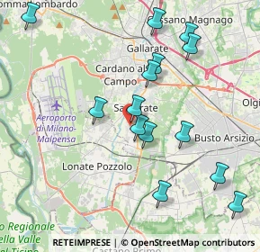 Mappa Via 21017, 21017 Samarate VA, Italia (4.12643)