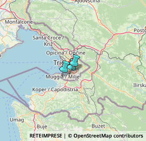 Mappa Via Rodolfo Donaggio, 34148 Trieste TS, Italia (53.16923)