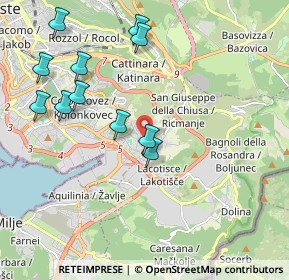 Mappa Via Rodolfo Donaggio, 34148 Trieste TS, Italia (2.12636)