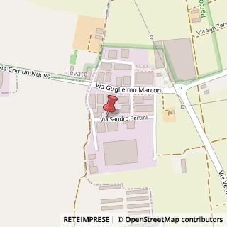 Mappa Via Sandro Pertini, 14, 24040 Verdello, Bergamo (Lombardia)