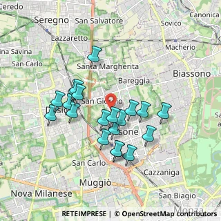 Mappa Via Como, 20851 Monza MB, Italia (1.594)