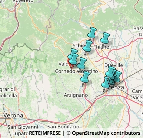 Mappa Via Maestri del Lavoro, 36078 Valdagno VI, Italia (12.67643)