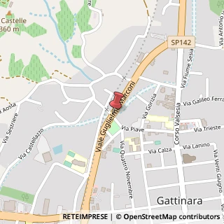 Mappa Viale guglielmo marconi 24, 13045 Gattinara, Vercelli (Piemonte)