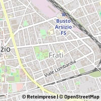 Mapa Busto Arsizio